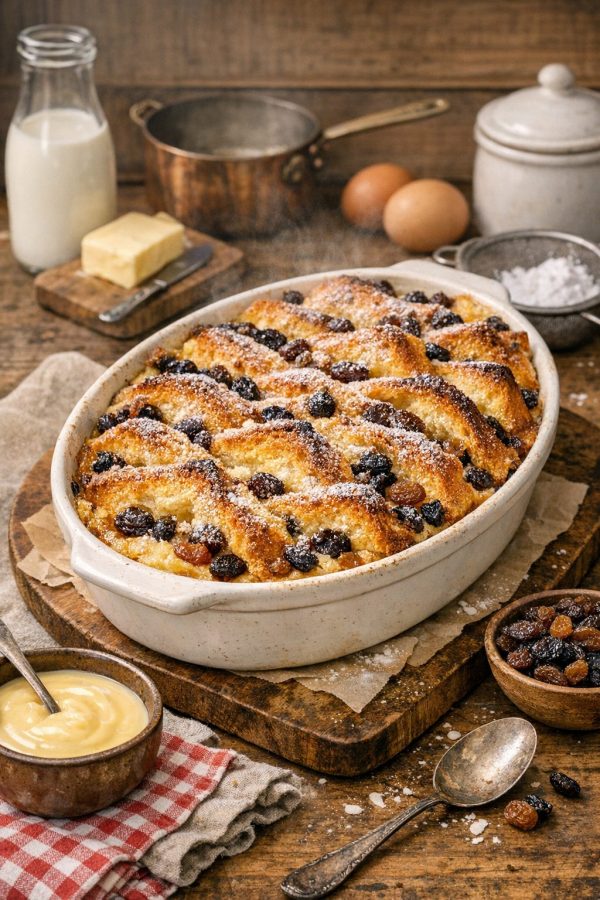 SA2UK 5 Bread and butter pudding